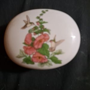 Vintage Otagiri Hummingbird Japan trink box